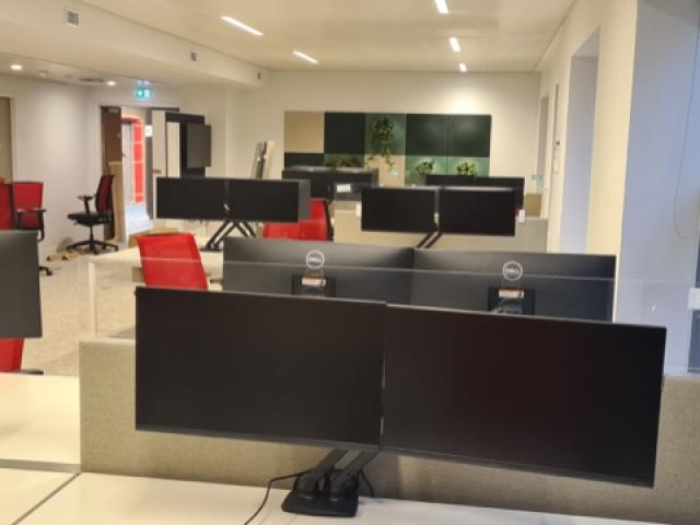 Projet final de bureaux lors d'un transfert à La Défense